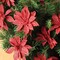 12-Pack: Red Glitter Poinsettia Picks, 8.5" Wide, Festive Holiday Accents, Christmas Picks, for Trees, Wreaths, & Garlands, Home & Office Decor, Floral Home by Artificial Flowers